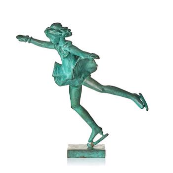 597. Carl Milles, "The skater princess".