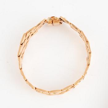 Armband, 750/18k guld.