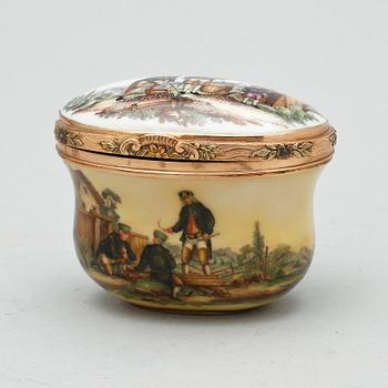 DOSA, porslin, Meissen-liknande märkning, troligen 1800-tal.