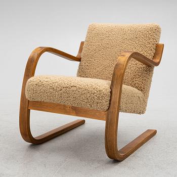 Alvar Aalto, lounge chair, model 34/402, Oy Huonekalu-ja Rakennustyötehdas, 1930s.