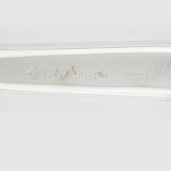 Sigvard Bernadotte, bestickuppsättning, nysilver, 84 delar, "Millenium Marianne", Christineholm, Fyrklövern.