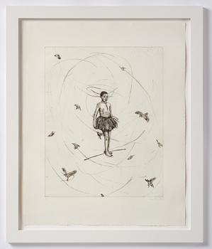 Linn Fernström, Flicka med fåglar.