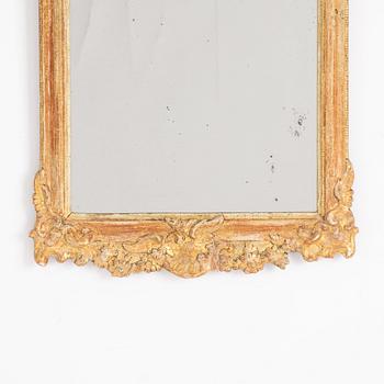 A rococo mirror, second half of the 18th century.