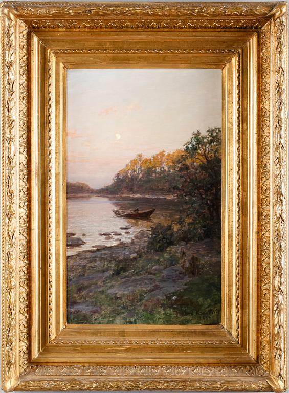 JOHAN KROUTHÉN, olja på duk, signerad och daterad 1894.