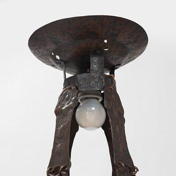 Ceiling lamp, Art Nouveau, first half of the 20th century.