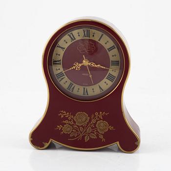 Table clock, 'Petite Neuchateloise', Jaeger-LeCoultre, Switzerland, around the mid-20th century.