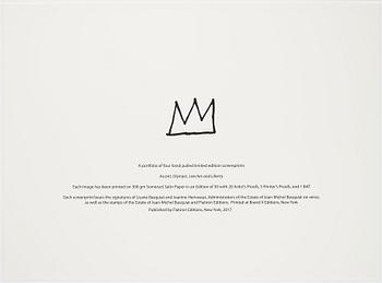 Jean-Michel Basquiat Efter, ”Ascent, Olympic, Leeches, and Liberty”.