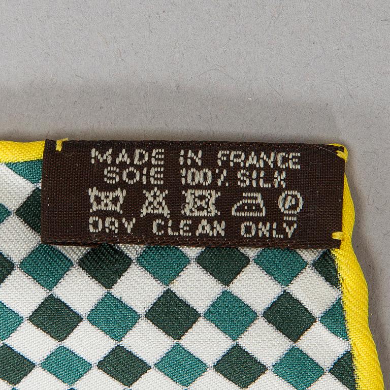 Hermès, scarf, "Fouets et Badines".