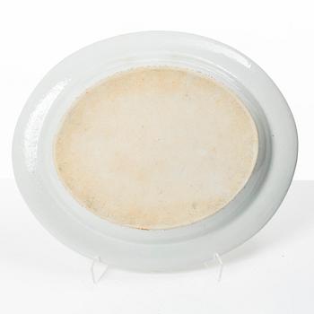 Fat, porslin Kina, Kanton, Qingdynastin, 1800-tal.