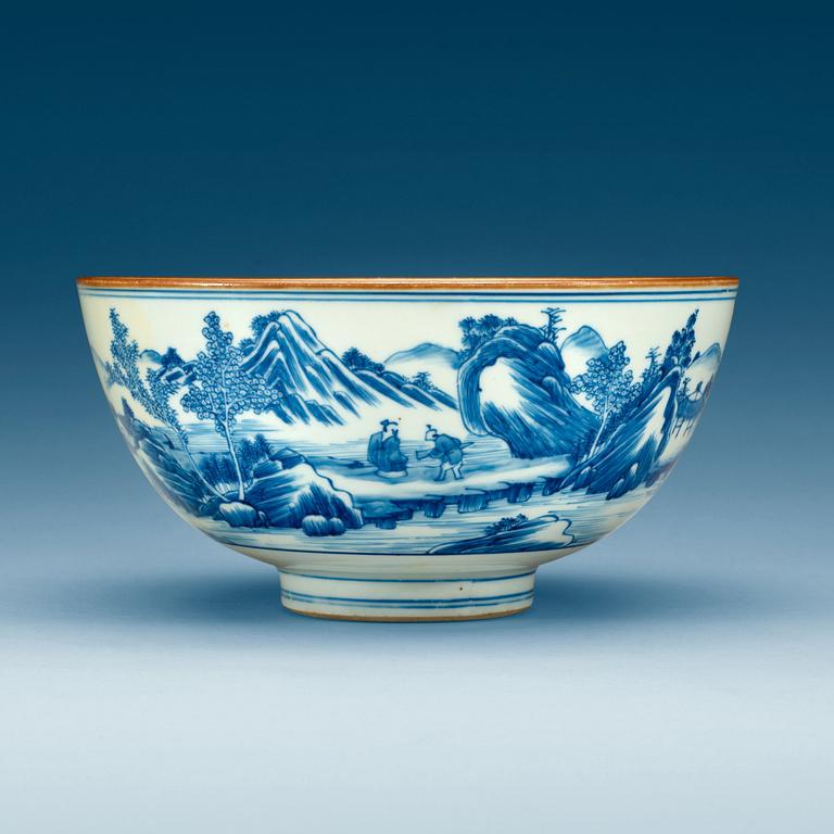 SKÅL, porslin. Qing dynastin, Kangxi (1662-1722).