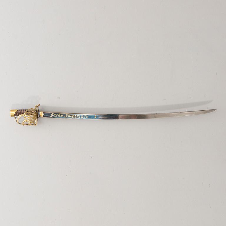 Sword cavalry officer France, Imperial Guard, circa 1810.