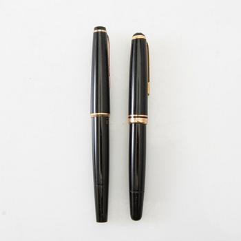 Pens 2 pcs Montblanc and ink.