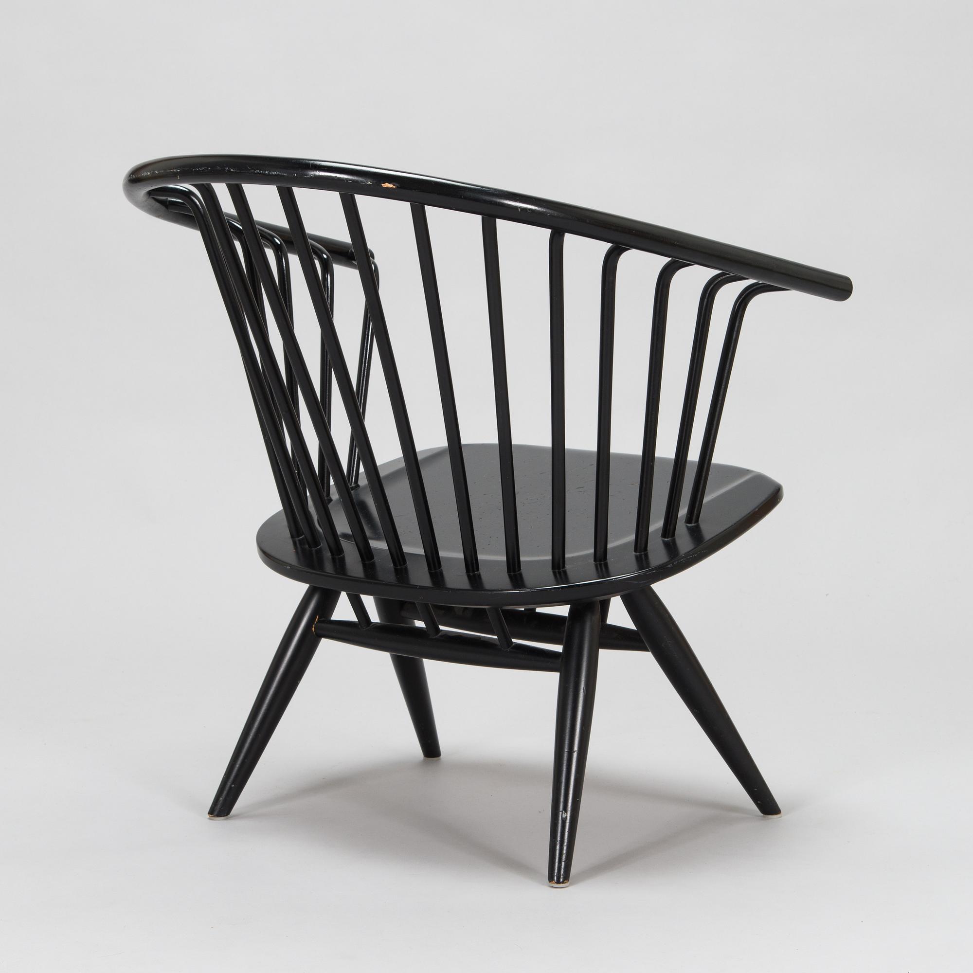 Ilmari Tapiovaara, tuoli, "Crinolette", Asko, 1960-luku.