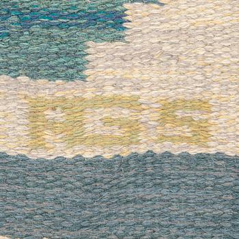 Anna-Greta Sjöqvist, rug, flat weave, signed AGS approximately 255x167 cm.
