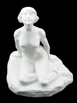 FIGURIN, parian, "Crocus", Alice Nordin, Gustafsberg 19171900-talets början.