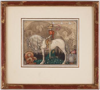 John Bauer, "Pojken som aldrig var rädd".