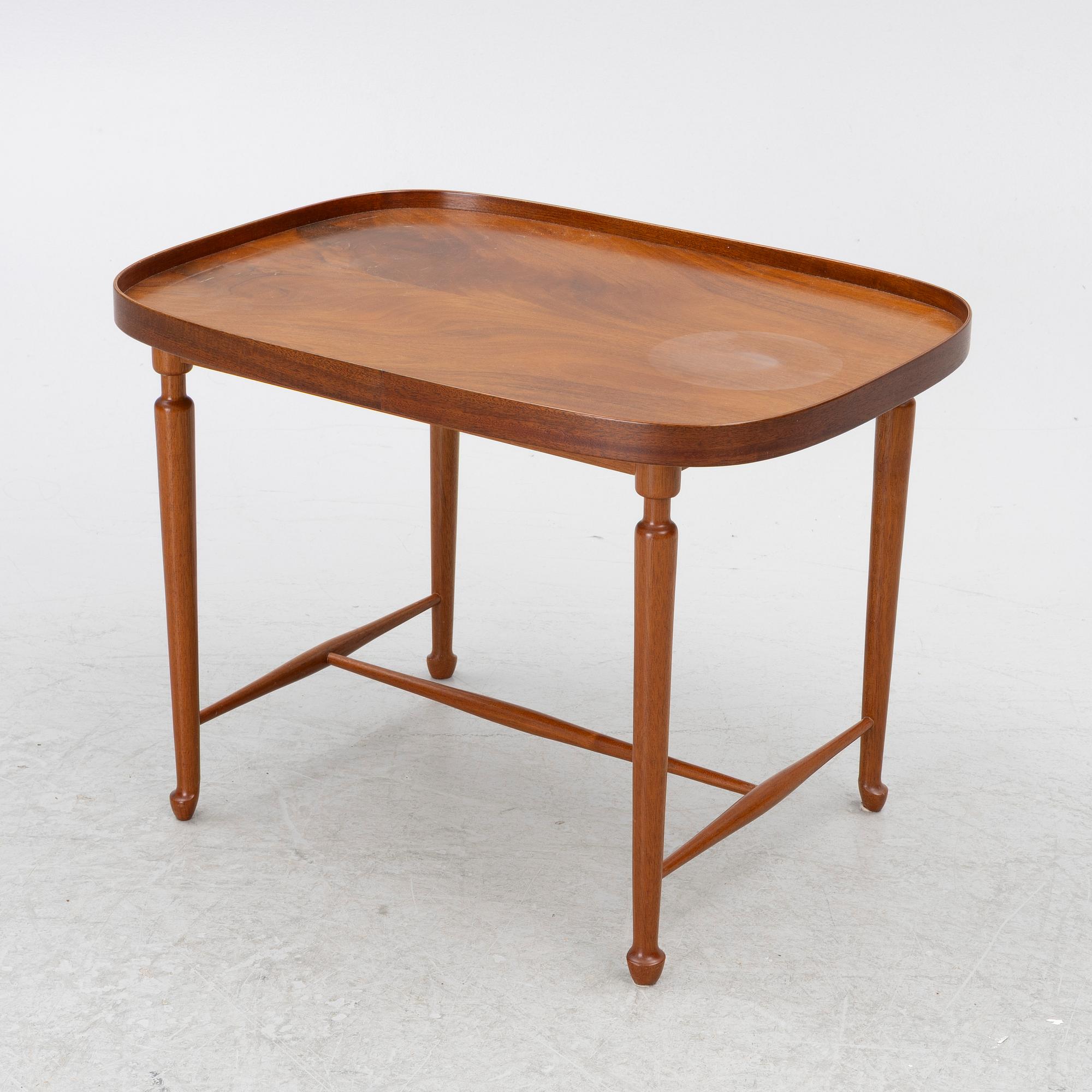 Josef Frank, coffee table / side table, model B 974, Svenskt Tenn, ca 1990.