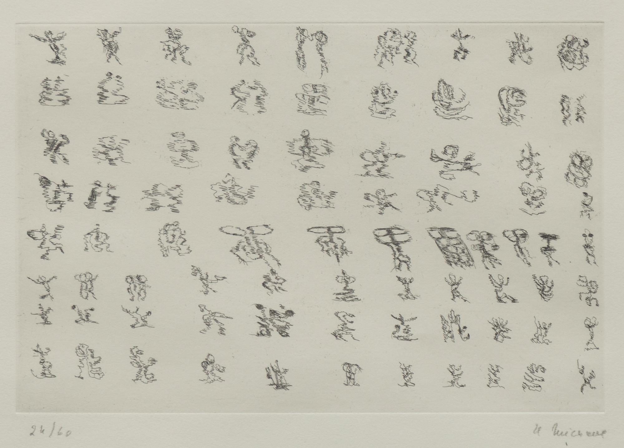 Henri Michaux, Untitled.