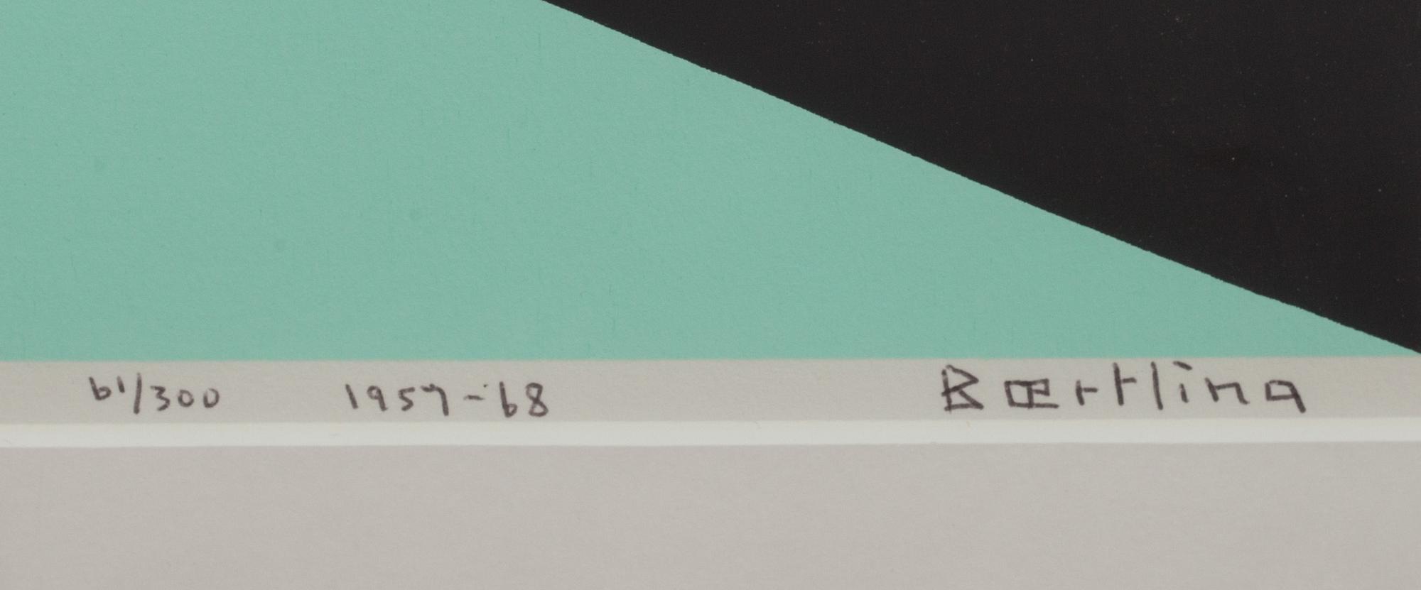 OLLE BAERTLING, färgseriegrafi, sign o numr 61/300 och dat 1959-68.