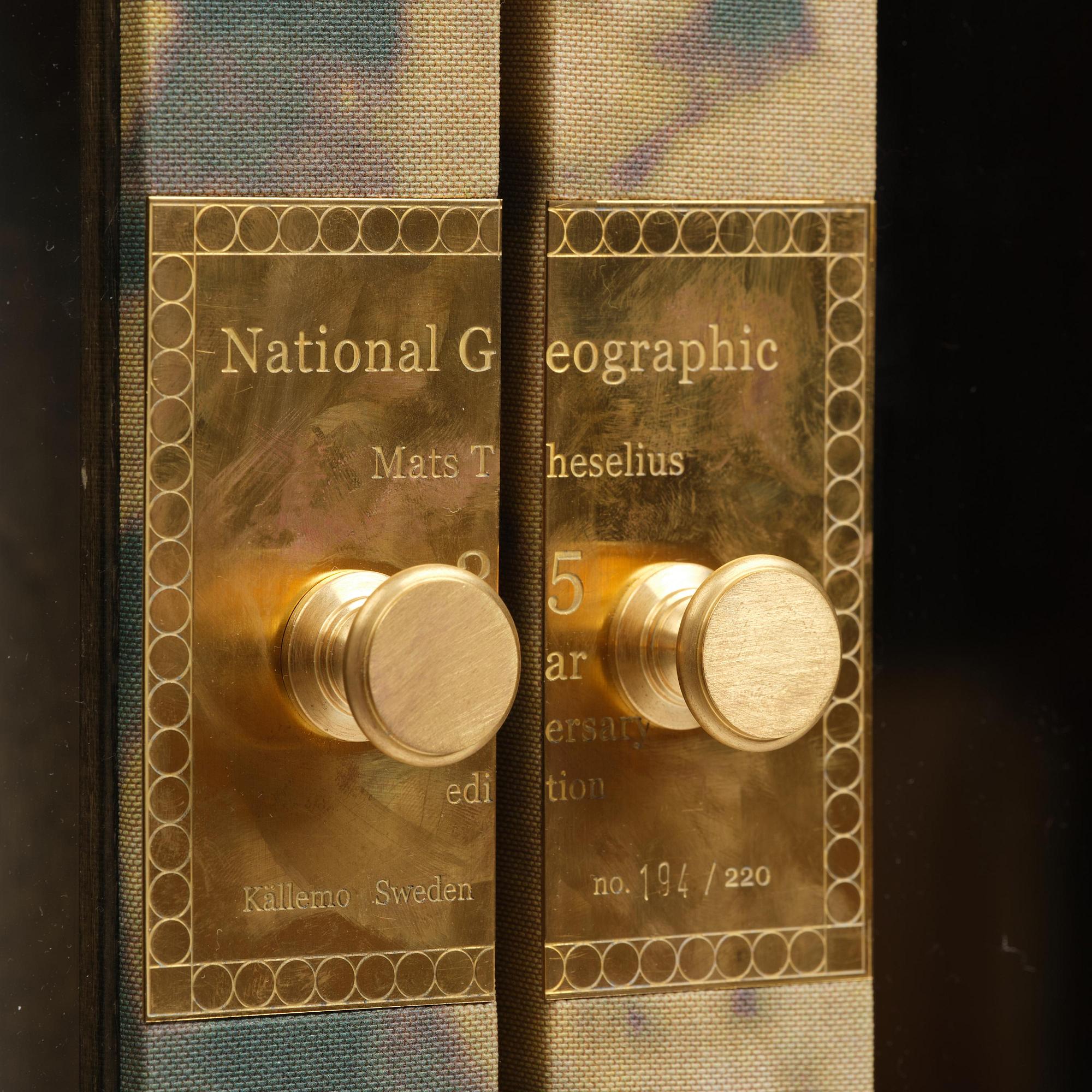Mats Theselius, “National Geographic 25th Anniversary Edition” cabinet, ed. 194/220, Källemo, Värnamo, post 2016.