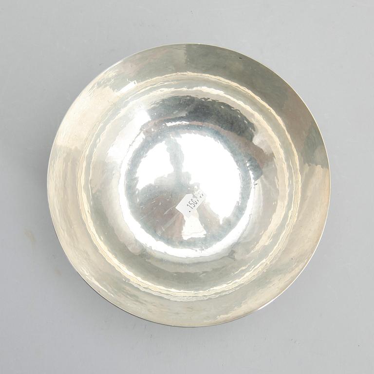 SKÅL, silver, E Råström, Stockholm, 1976. Vikt ca 227 gram.