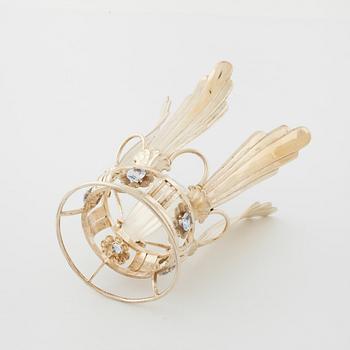 A bridal crown by Ceson, Göteborg, 1945.