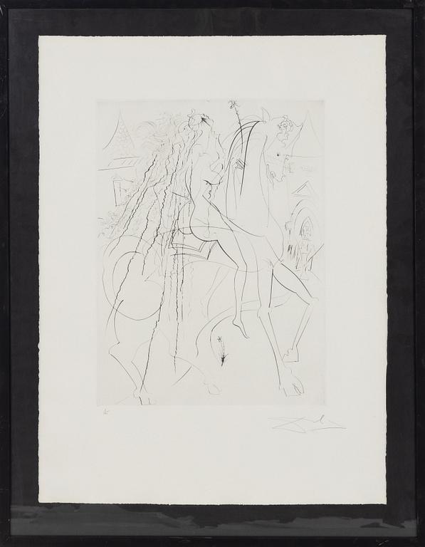 Salvador Dalí, "Lady Godiva".