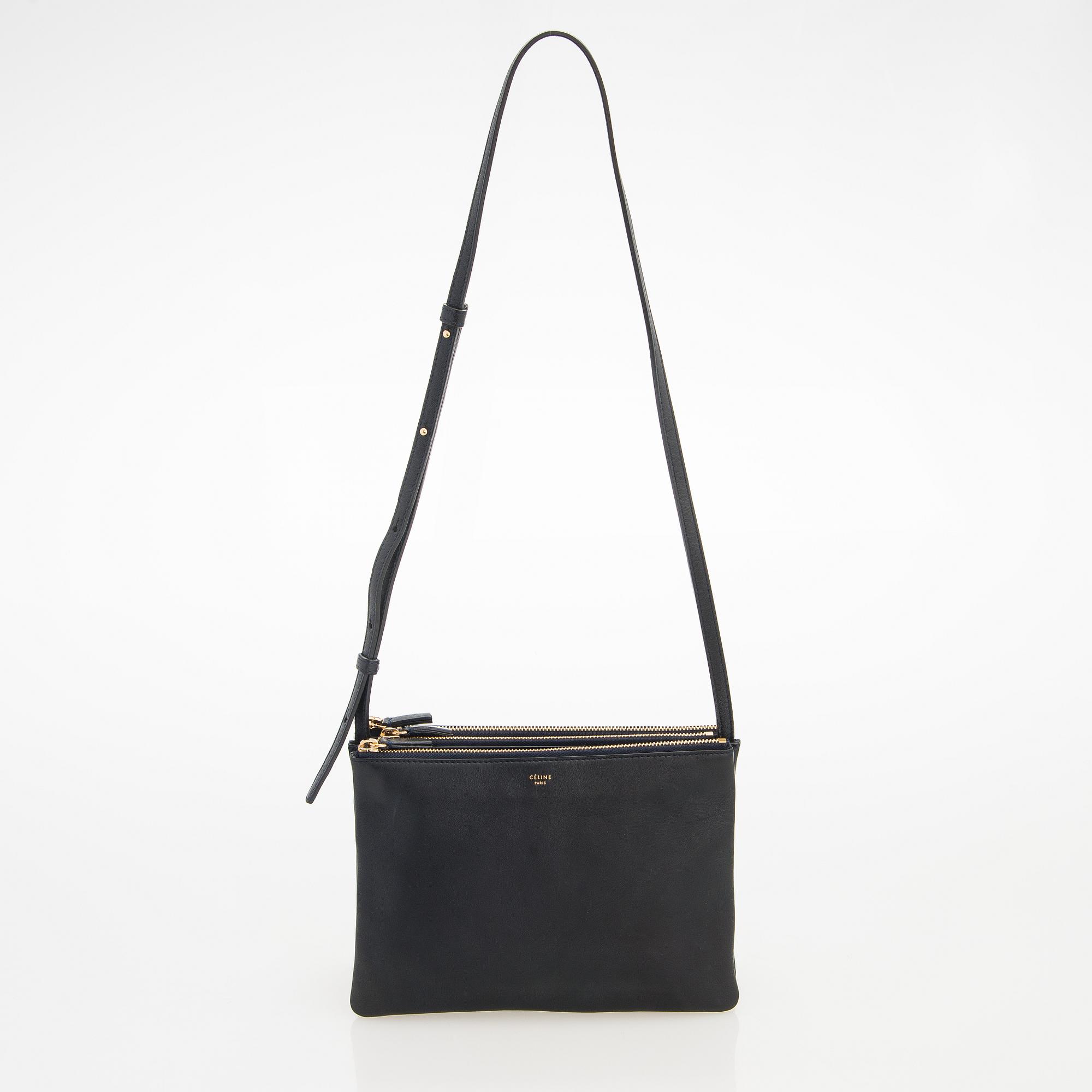 Céline, A black 'Trio' Bag.
