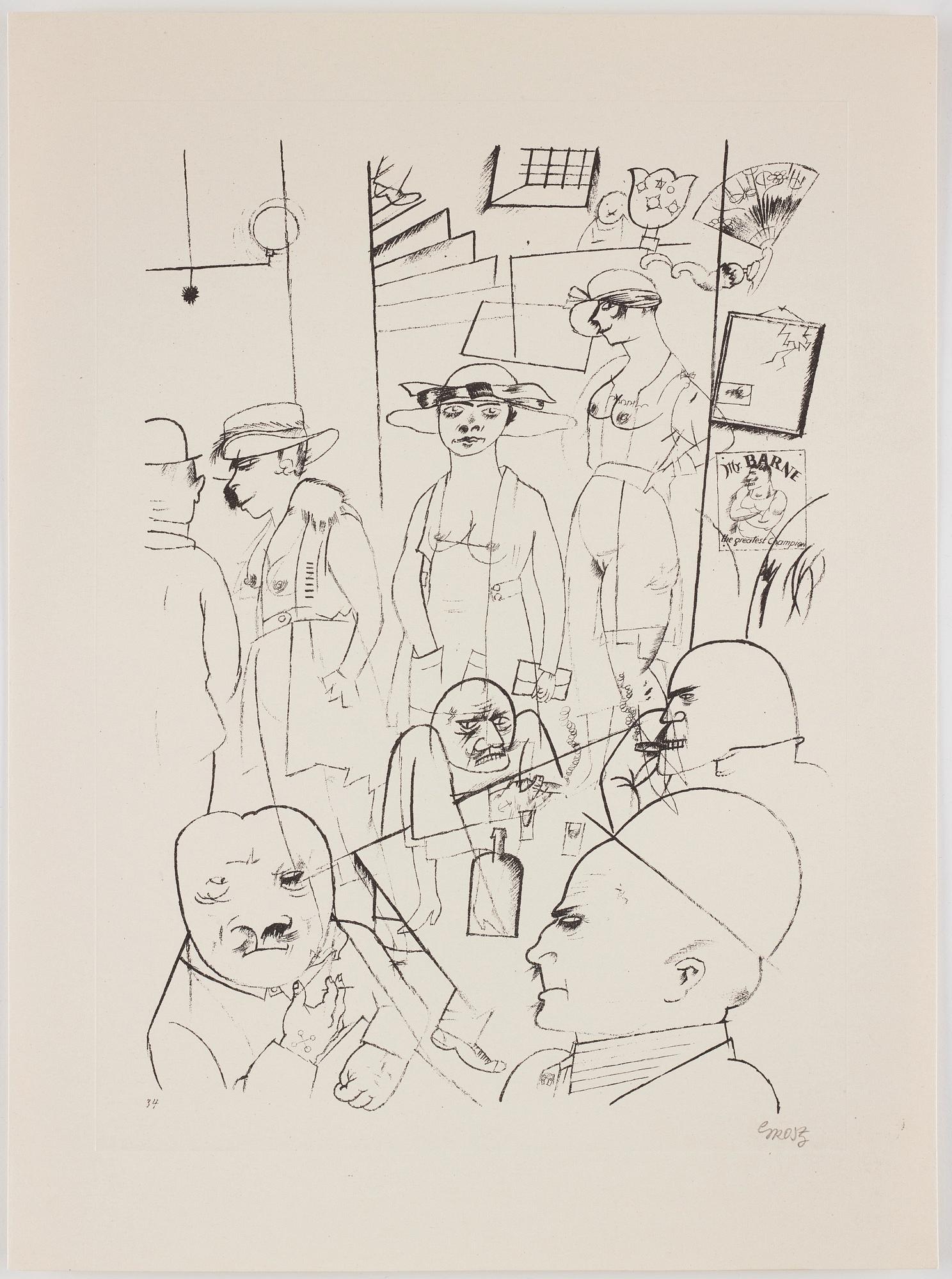 George Grosz, "Ecce Homo".