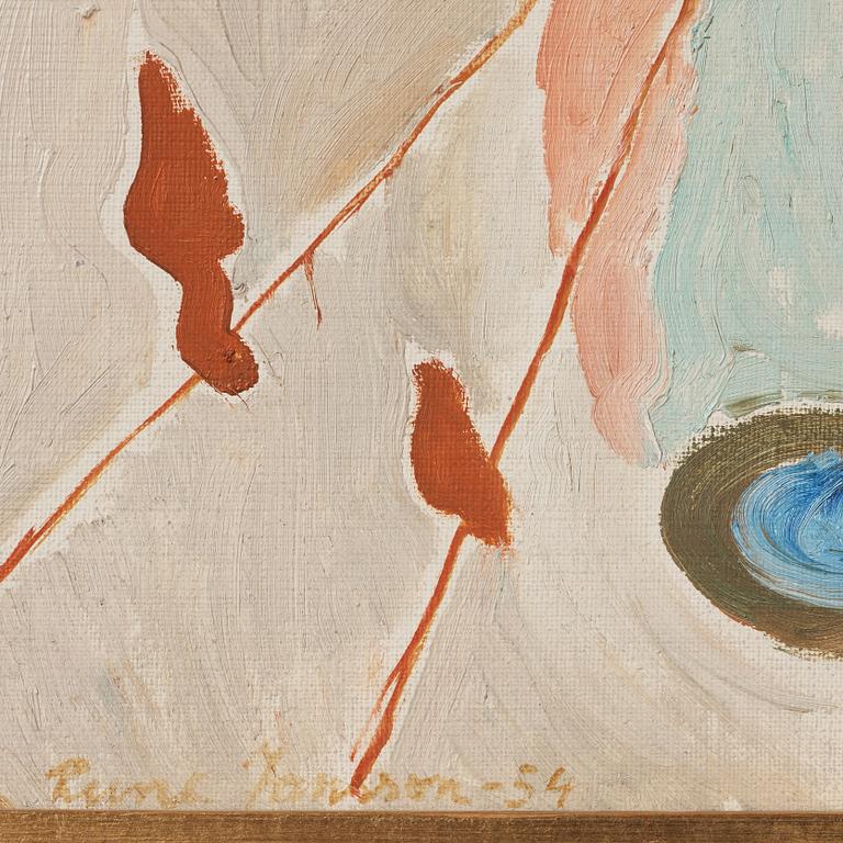 RUNE JANSSON, oil on canvas, signed and dated -54.
