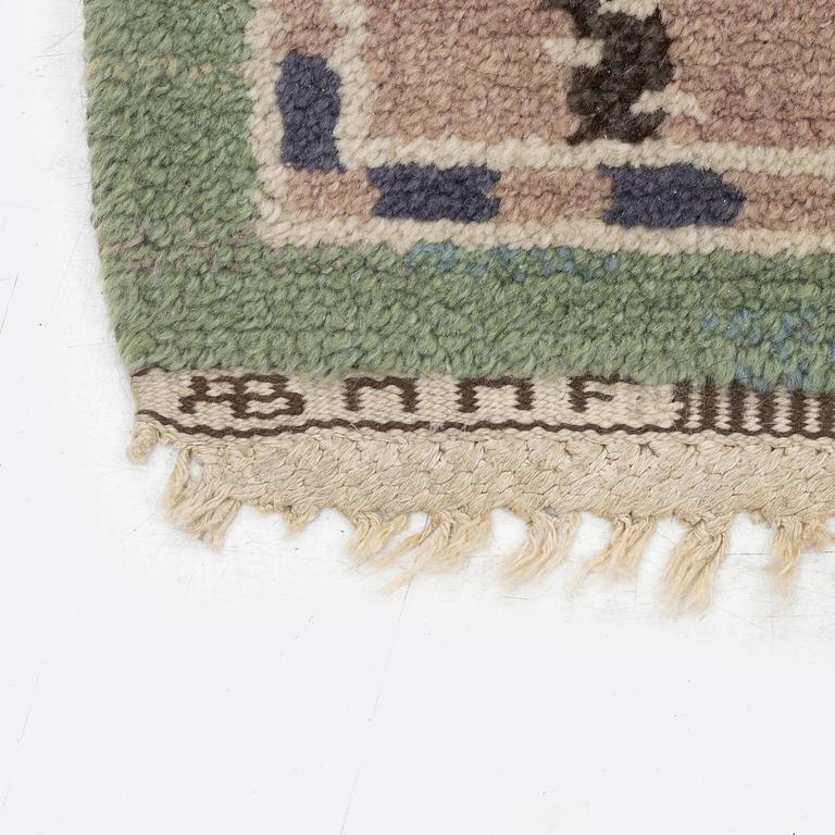 Märta Måås-Fjetterström, a carpet, 'Älgö', knotted pile, c. 248 x 178 cm, signed AB MMF.