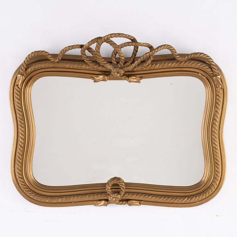 An early 20th century mirror.