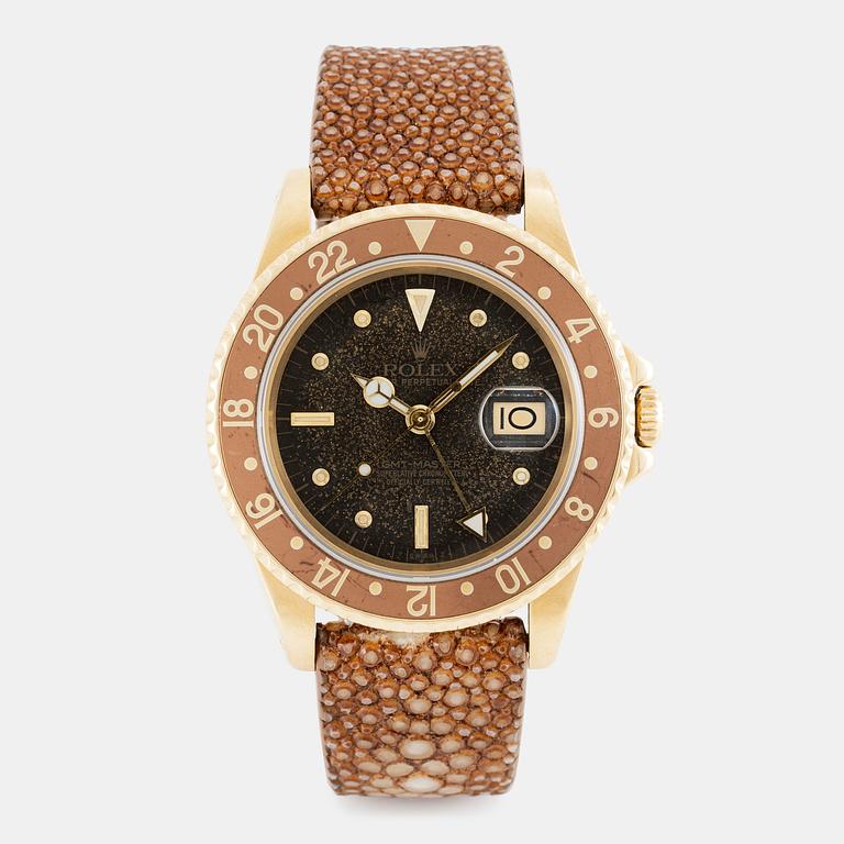 Rolex, GMT-Master, "Root Beer", "Nipple Dial", ca 1984.
