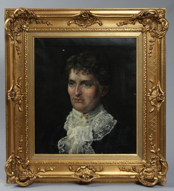 OKÄND KONSTNÄR, 1800-tal, olja på duk.