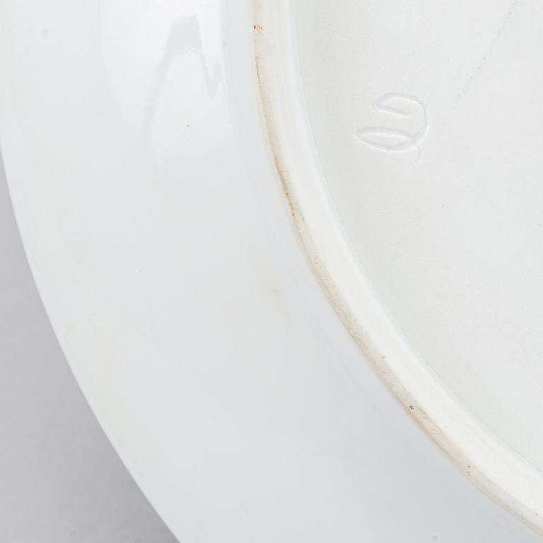 A porcelain dish by Stephan Ussing from Royal copenhagen.