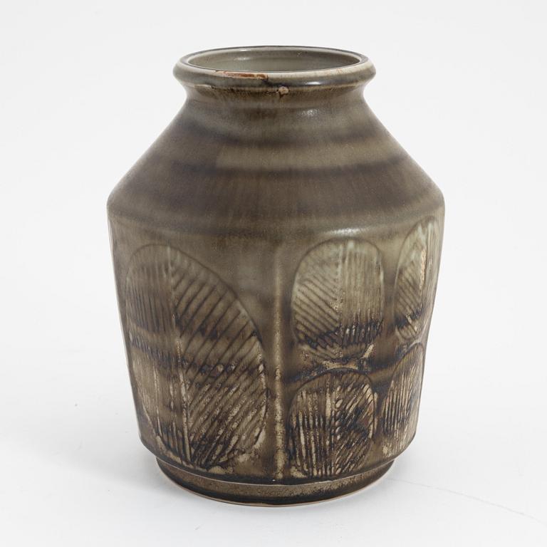 Carl-Harry Stålhane, a signed stoneware vase, Rörstrand Ateljé.