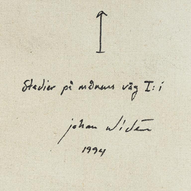 Johan Widén, "Studier på månens väg I-III".