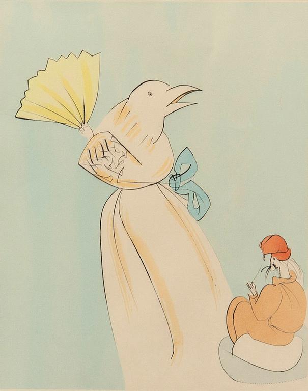 Salvador Dalí, From "Japanese Fairy Tales," 1974.