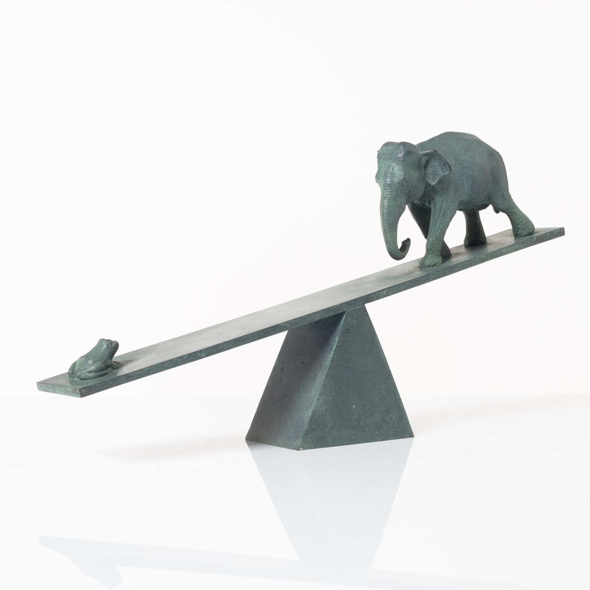 Owe Gustafson, "Elefant och groda".