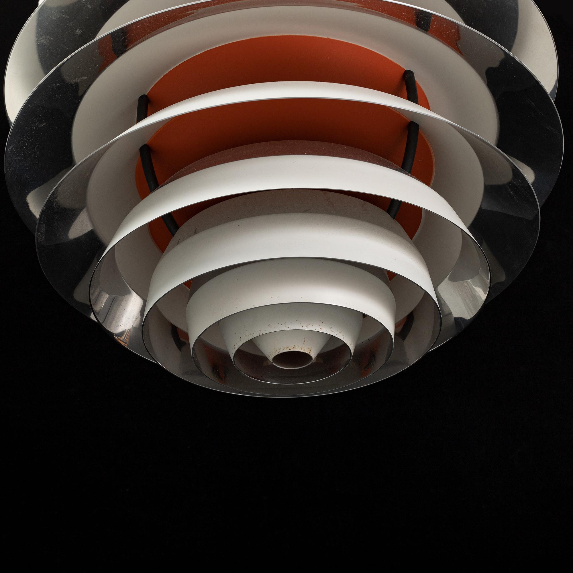 A 'PH Kontrast' pendellum light by Poul Henningsen for Louis Poulsen, second half of the 20 th Century.
