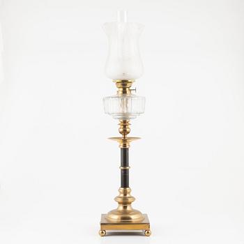 A kerosene lamp, Skultuna, early 20th Century.