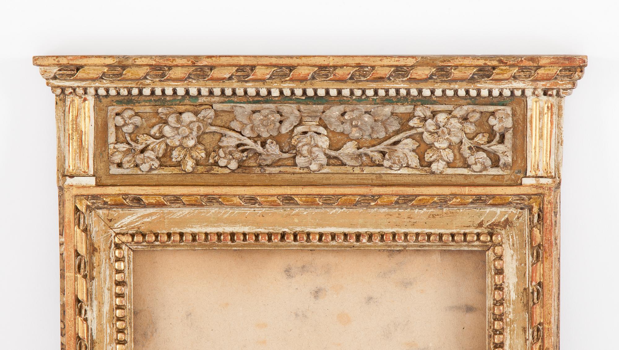 SPEGEL, gustaviansk, omkring 1800.
