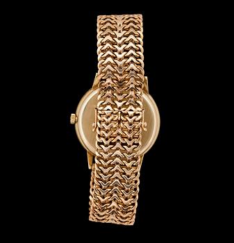 HERRARMBANDSUR, Omega, 14K armlänk 18K, totalvikt ca 57g.