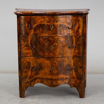 A south european chest of drawers, second half of the 18th century.