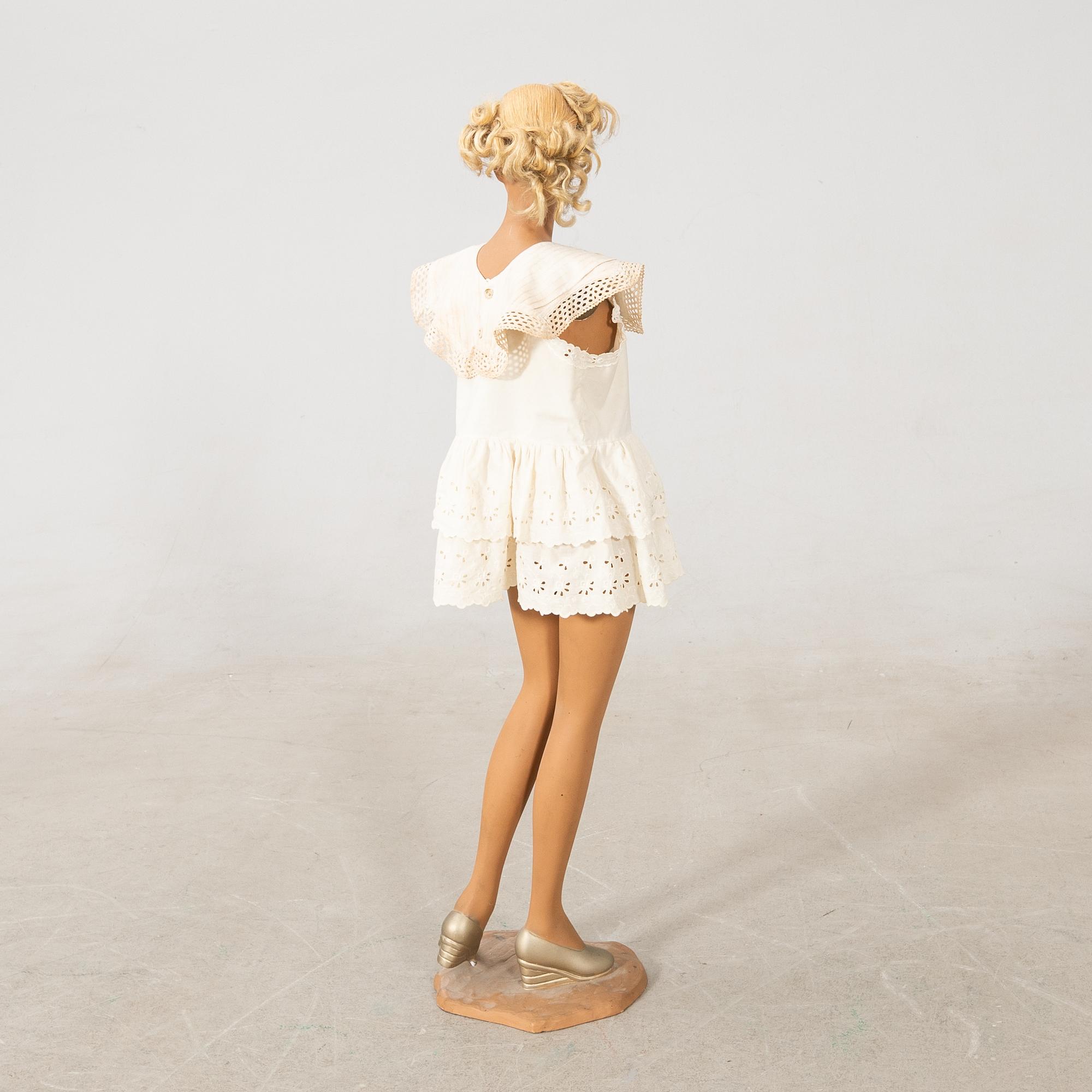 Display mannequin C Johansen Denmark first half of the 20th century.