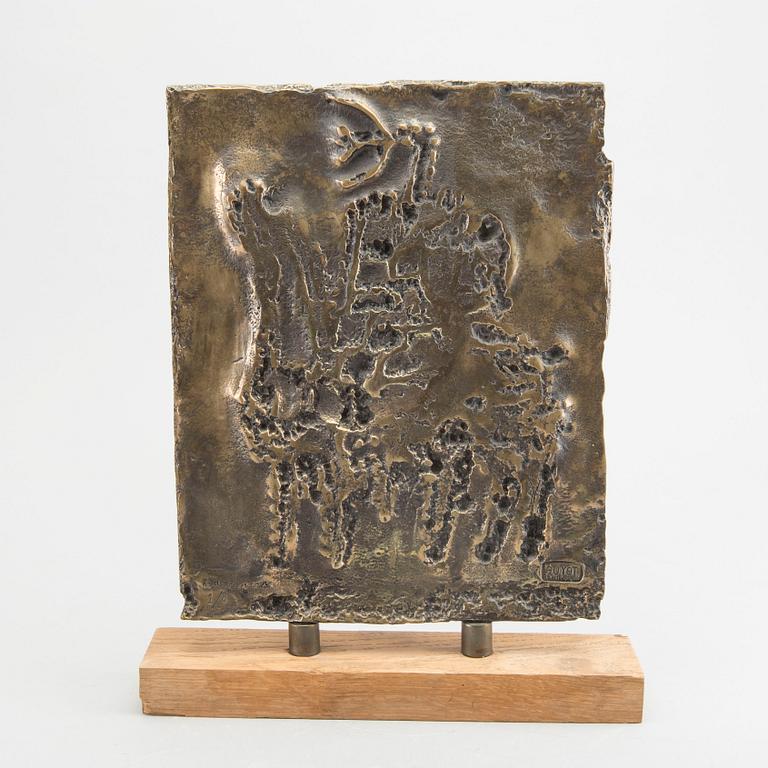 MAX PAPART, sculpture patinated bronze signed and numbered 1/8.