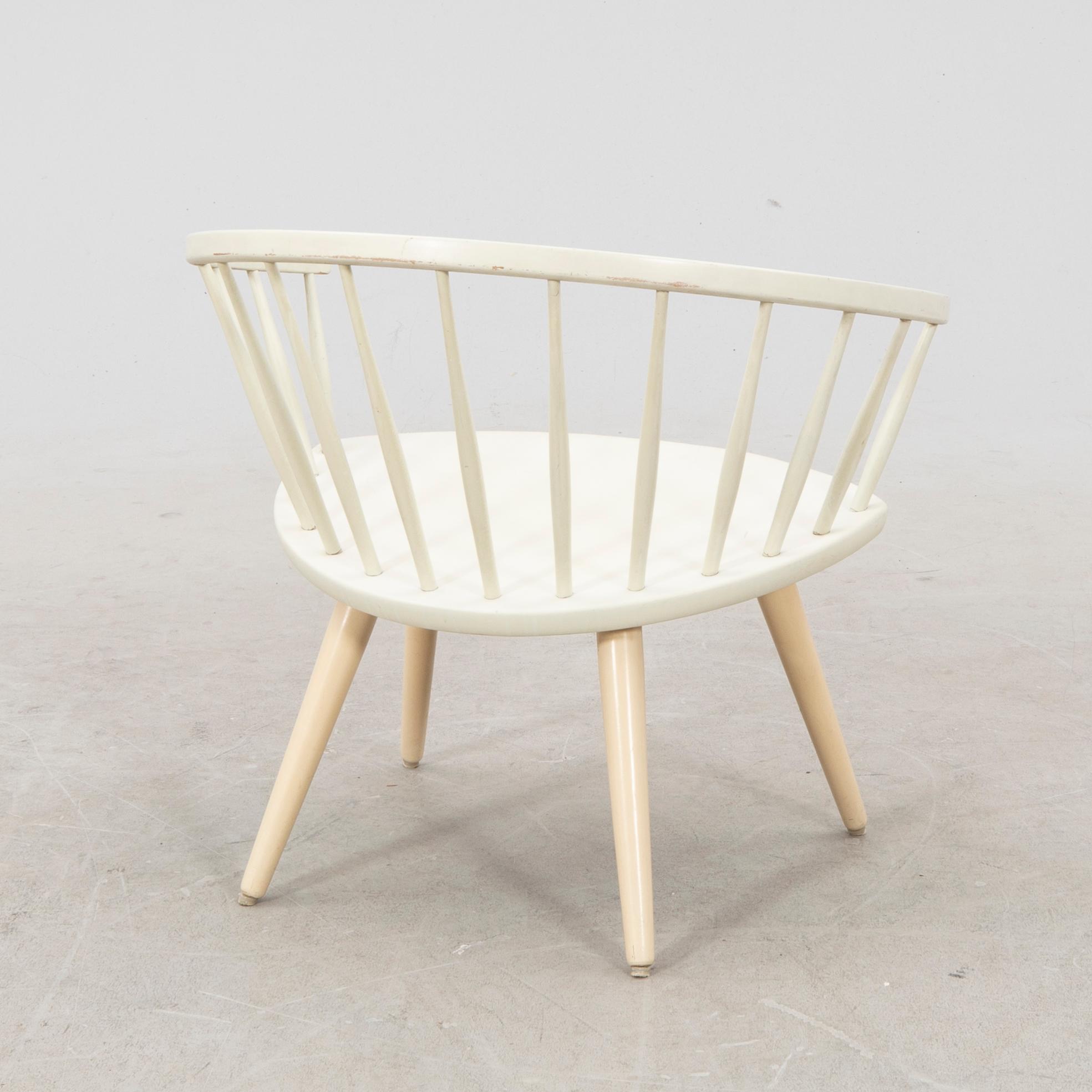 Yngve Ekström, a painted Arka armchair.