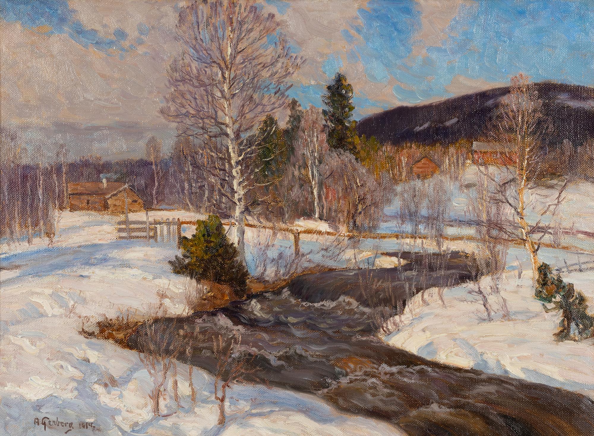 Anton Genberg, Snow Melting.