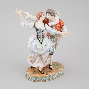 A circa mid 20th century porcelain figurine.