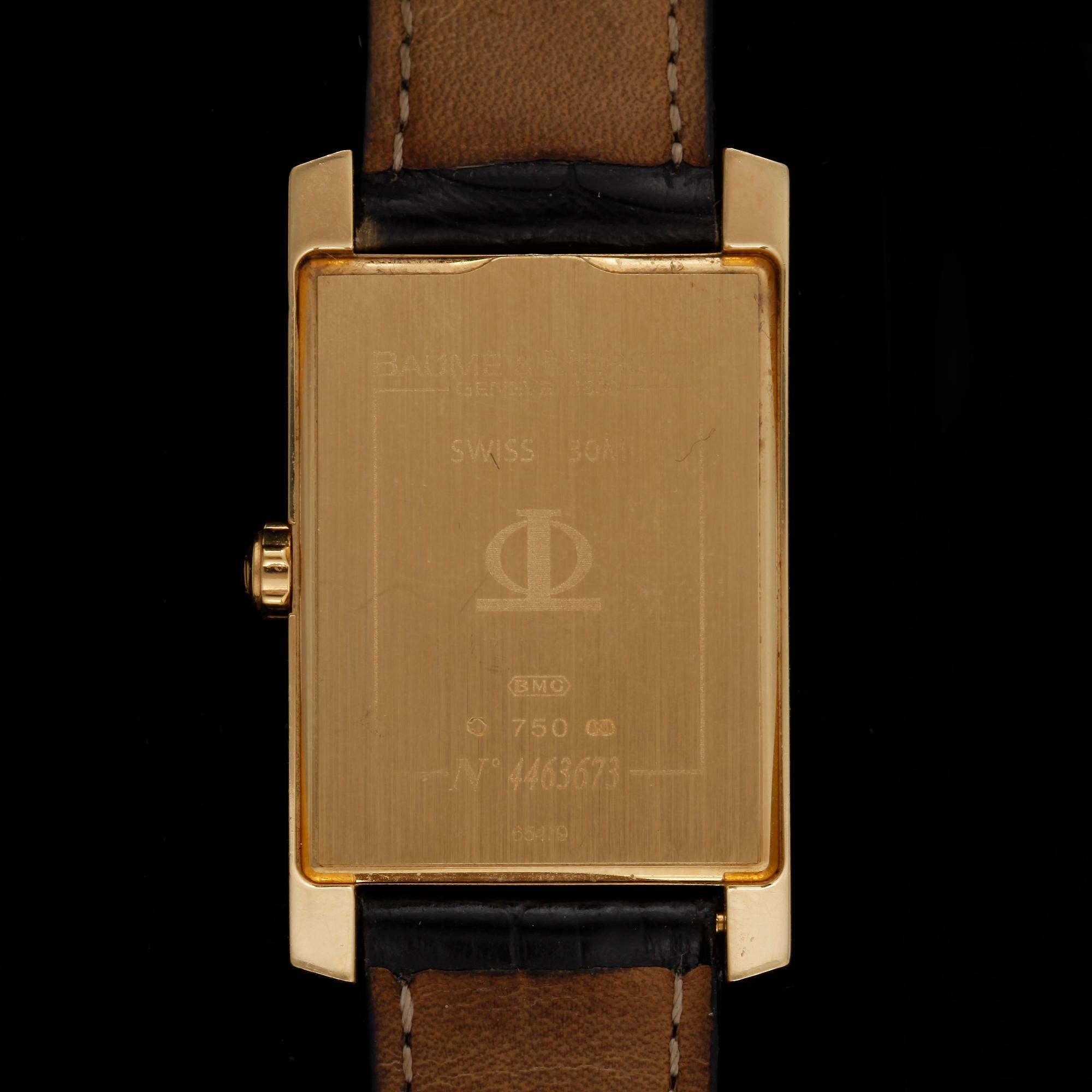 ARMBANDSUR, 18k guld, Baume & Mercier, 2011.